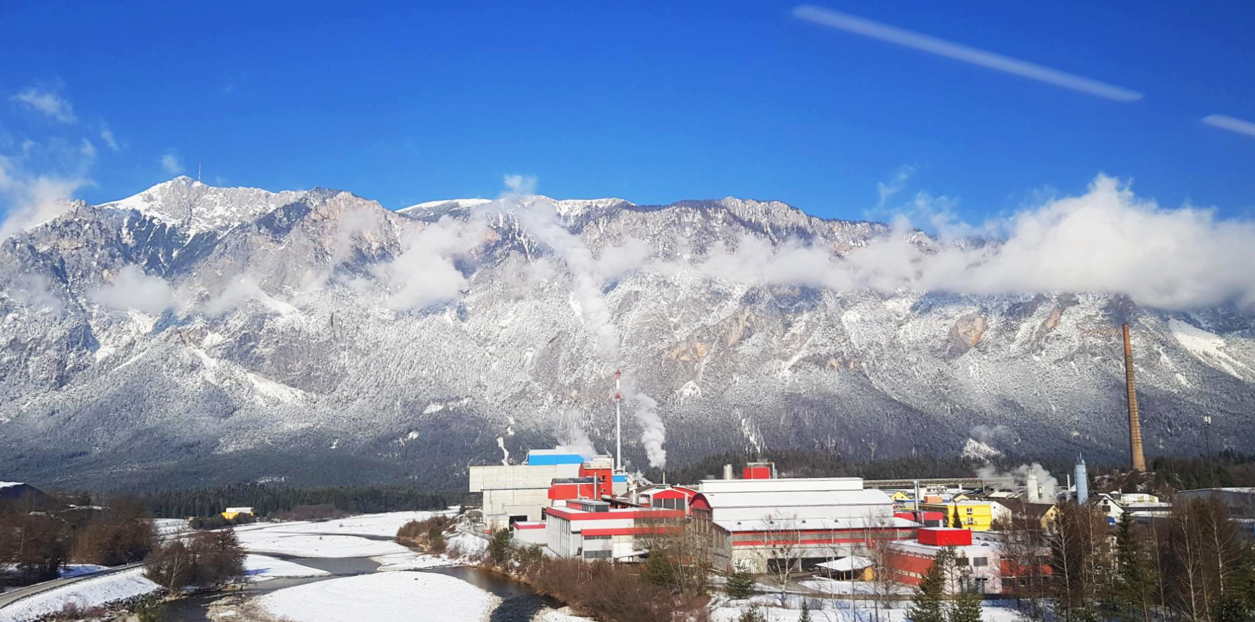 오스트리아 국경 설산2