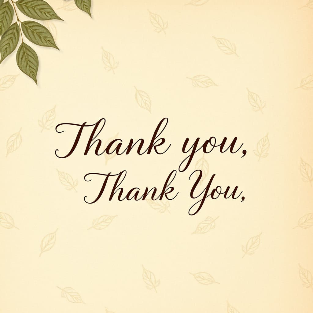 감성적인 배경(예: 은은한 질감의 종이, 나뭇잎 패턴) 위에 아름다운 캘리그라피 글씨체로