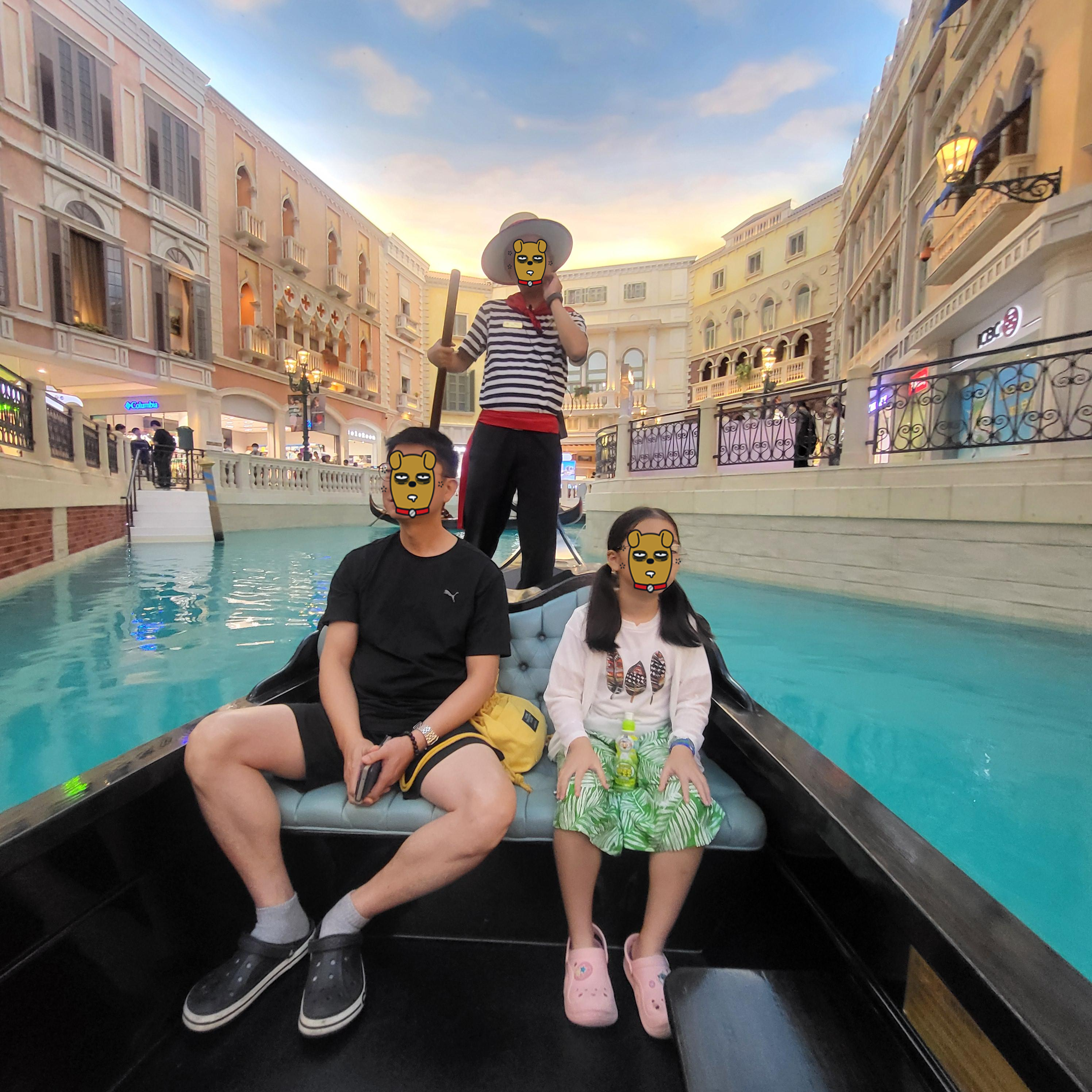 [마카오 여행] 베네치안 곤돌라 가격 &amp; 운행 시간 총정리! 아이와 함께한 낭만 투어