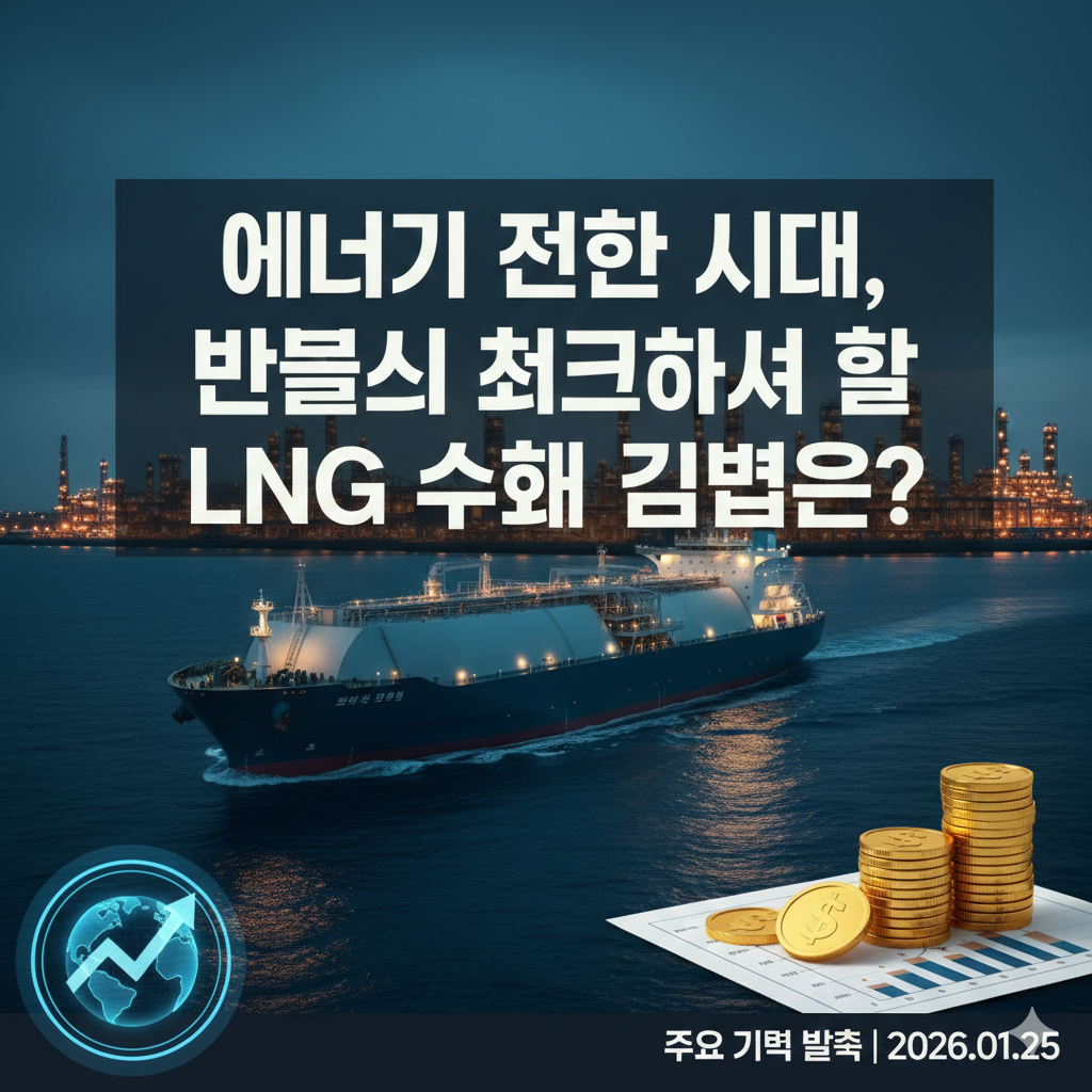 에너지 전환 시대, 반드시 체크해야 할 LNG 수혜 기업은?