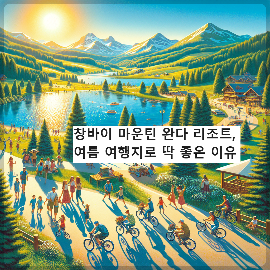 창바이 마운틴 완다 리조트, 여름 여행지로 딱 좋은 이유
