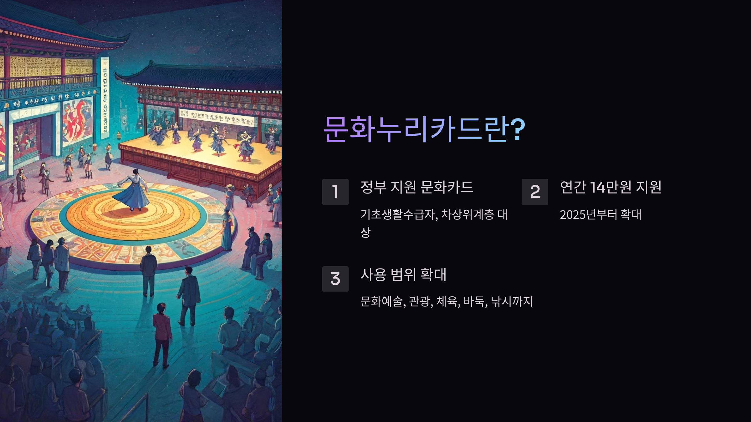 문화누리카드란?