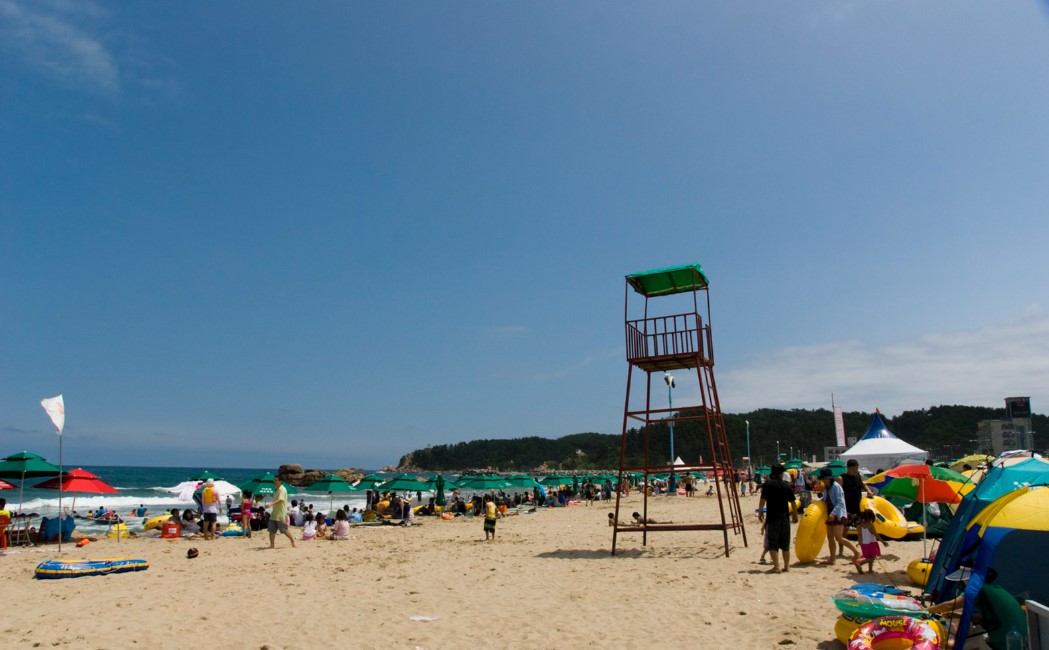 동해안 해수욕장 관련 사진