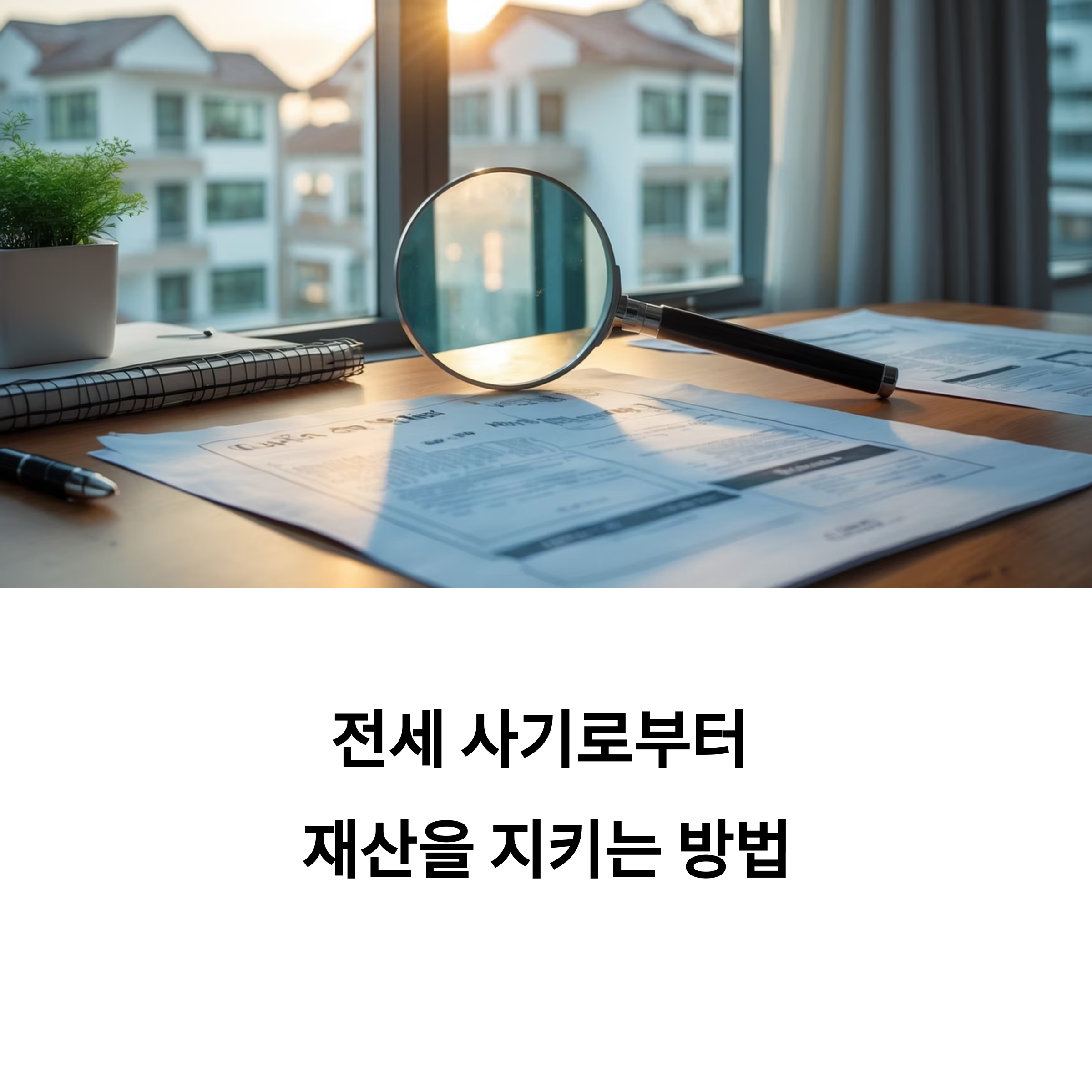 전세 사기 막는 법