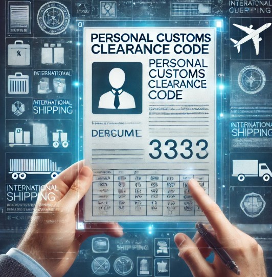 개인통관번호 사진