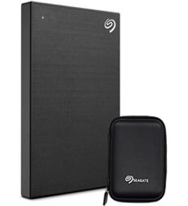 씨게이트 ONE TOUCH 외장하드 + 파우치&#44; 2TB&#44; Black