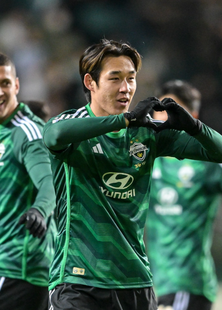 송민규 경기 중 프러포즈 세리머니│곽민선 향한 진심 고백