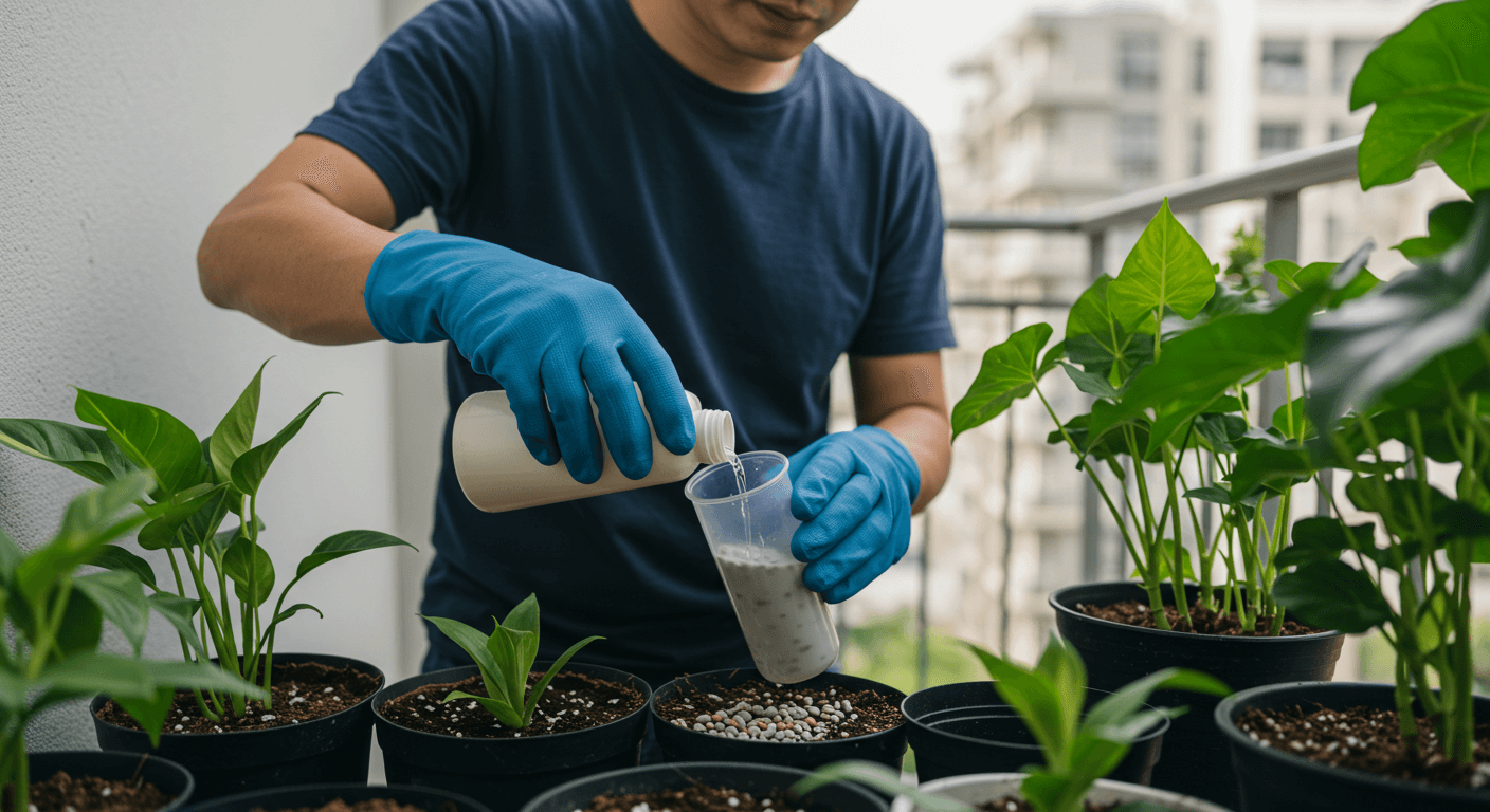 식물 사계절별 비료 주는 시기와 주의점