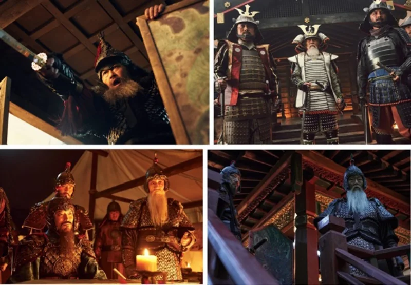 노량: 죽음의 바다에서 조선, 명나라, 왜군의 주요 장면