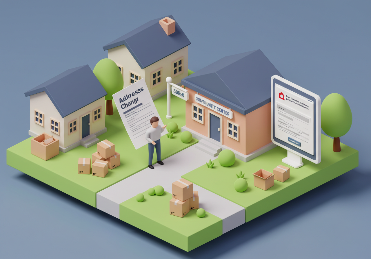 전입신고 방법, 이사 후 14일 이내 못하면 과태료 5만원!