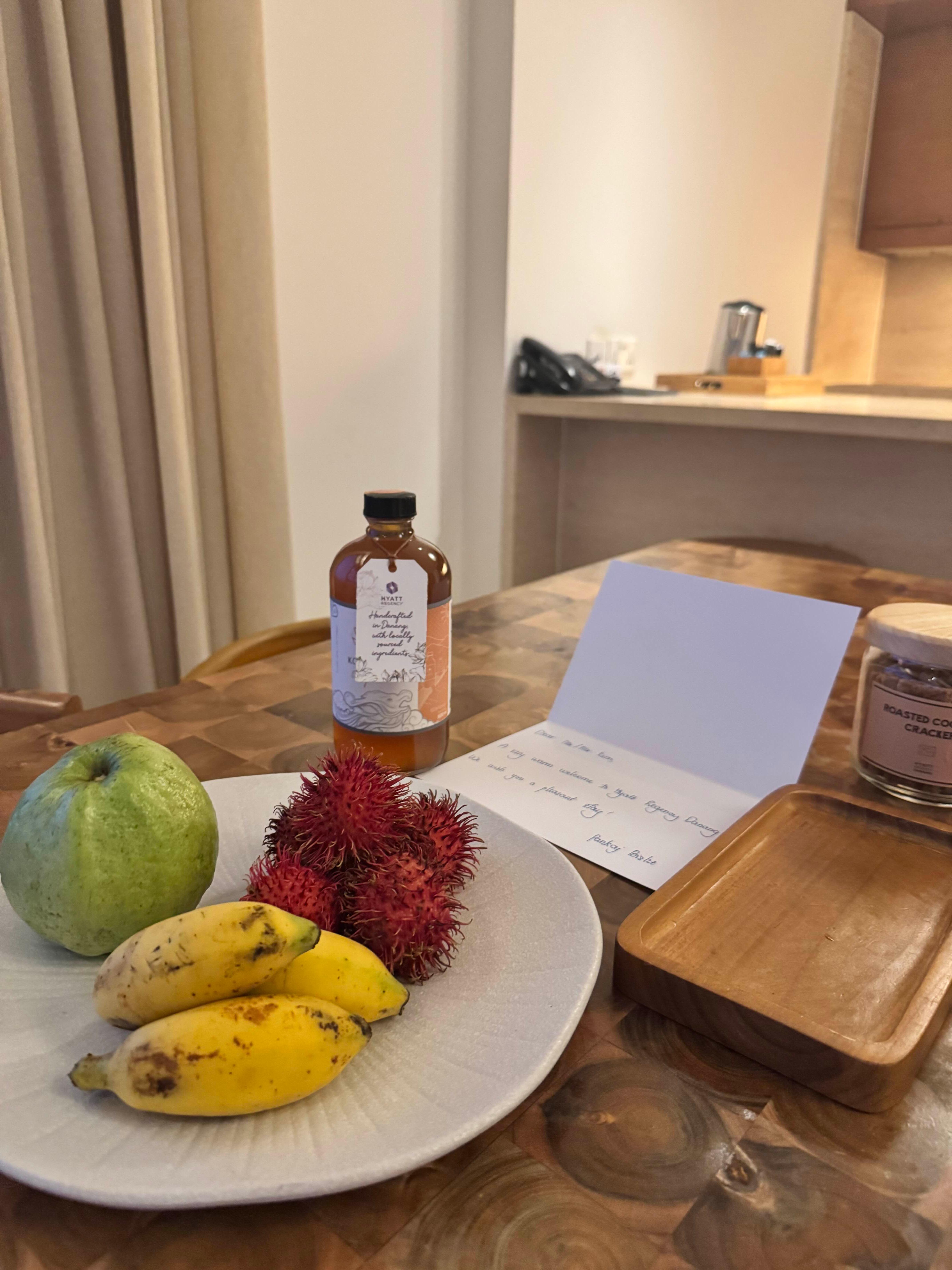 다낭 하얏트 리젠시 웰컴 푸룻