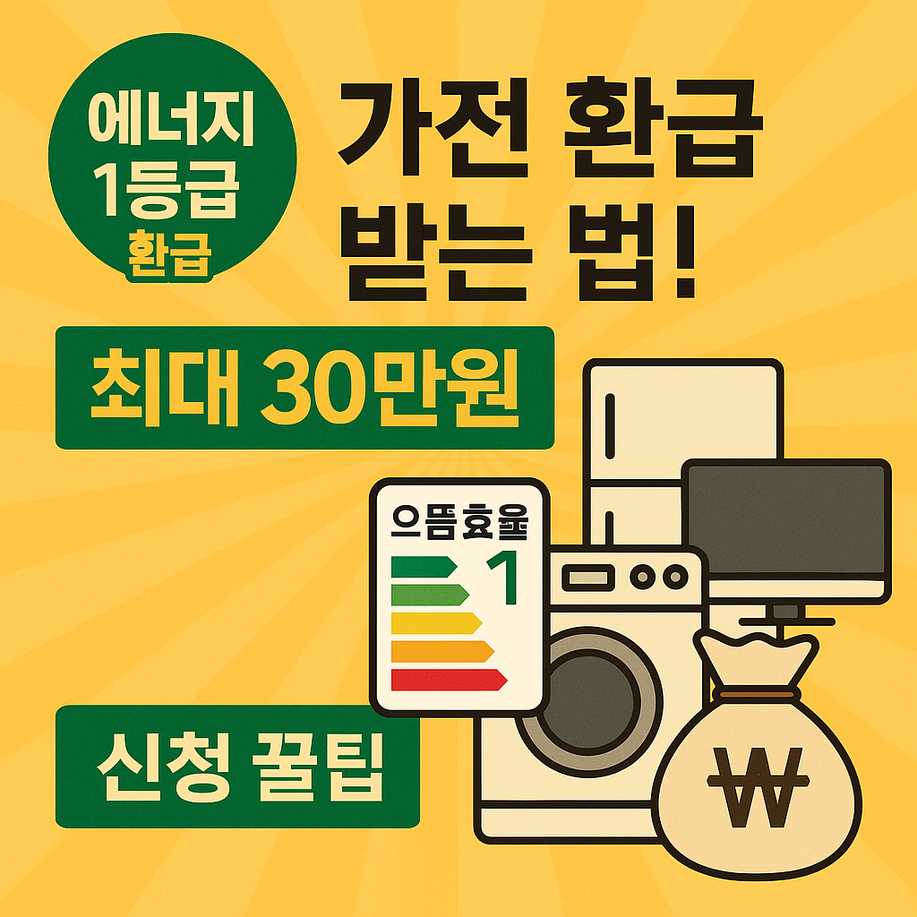 가전환급받는법