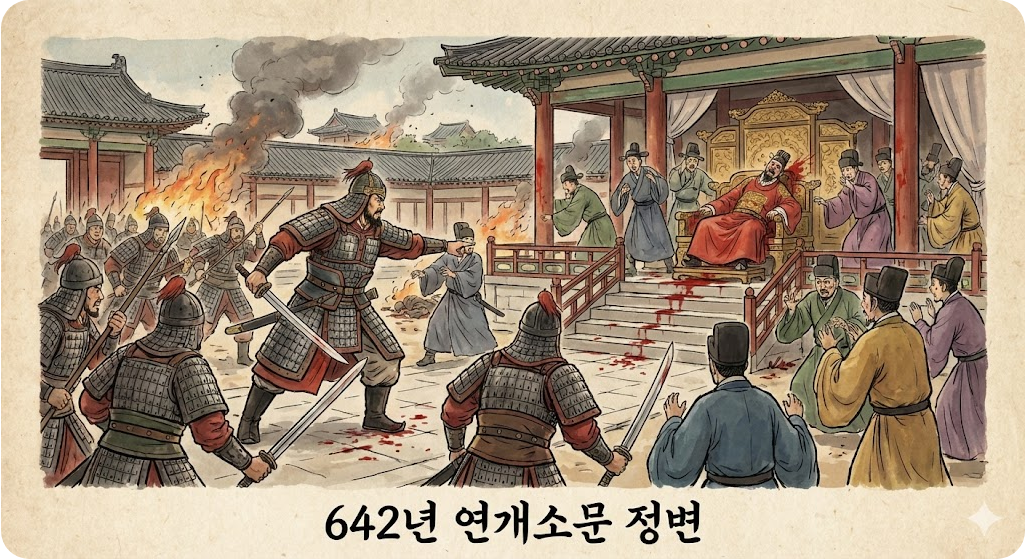 642년 연개소문 정변 상상도