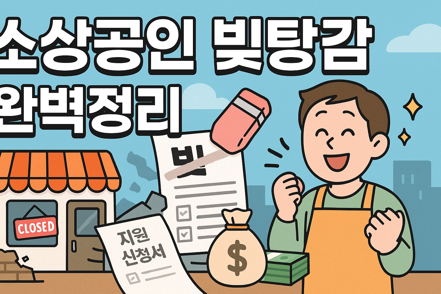 소상공인 빛탕감 신청 방법 신청 자격 정리