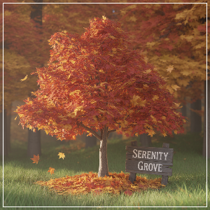 단풍 명소 AI 이미지