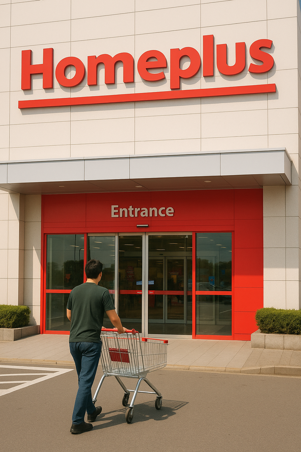 홈플러스 민생회복 소비쿠폰 대형매장 사진