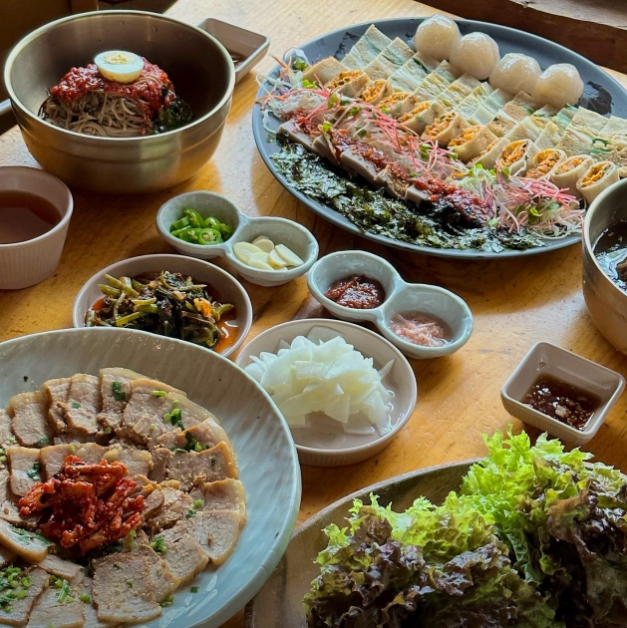풀내음 식당 대표 메뉴