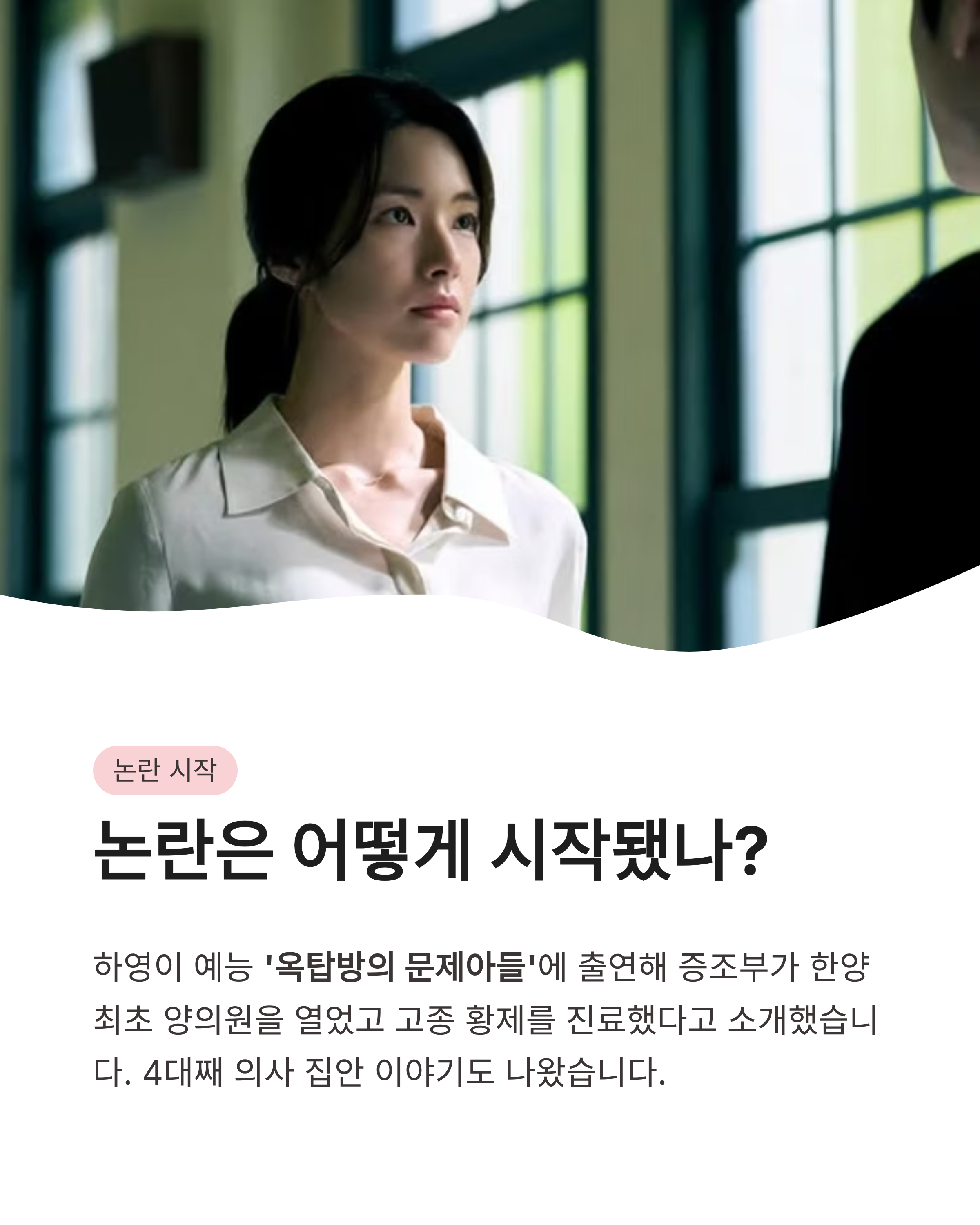 배우 하영 증조부안상호 의사 논란역사학자 입장까지한눈에 정리