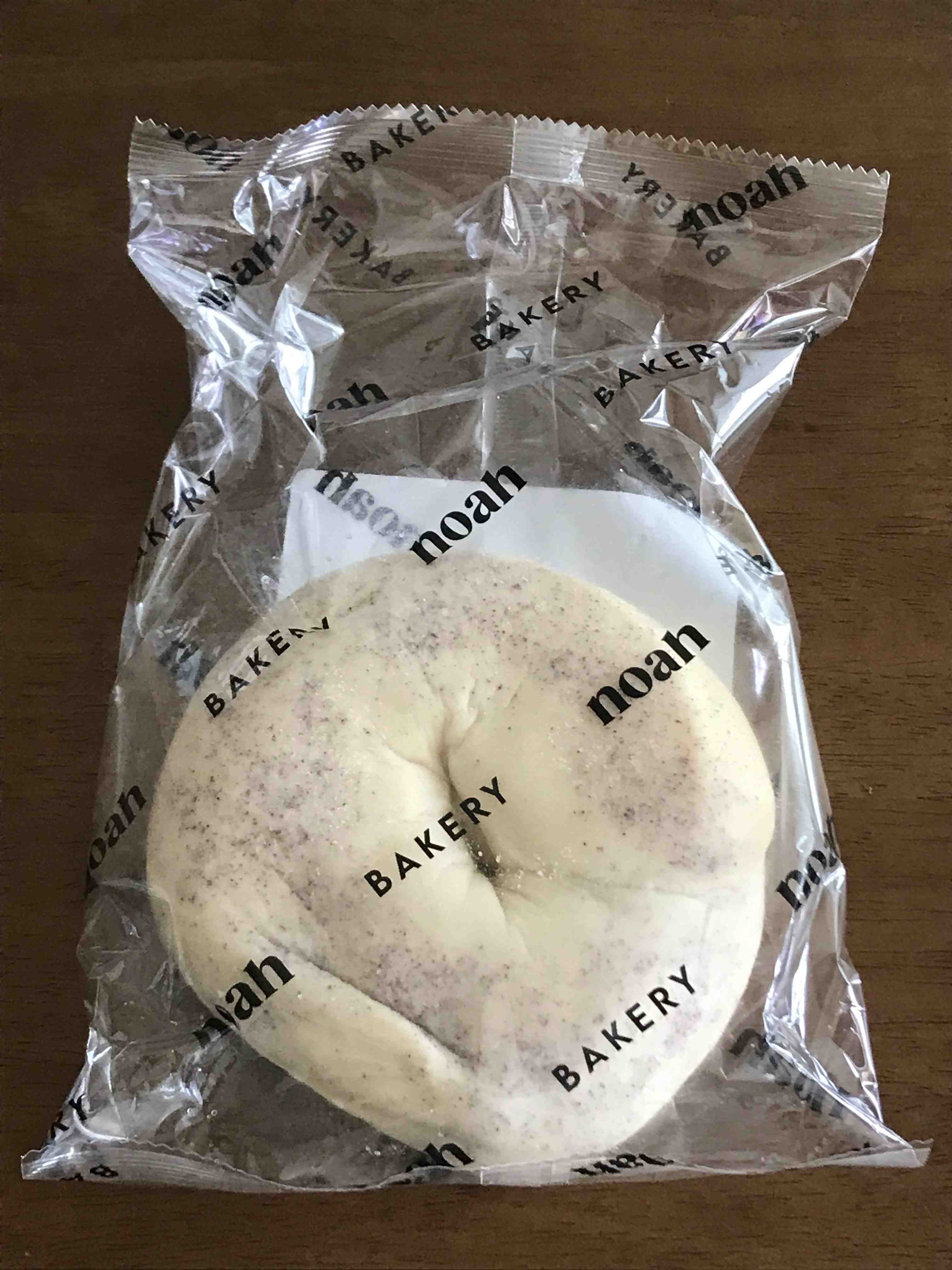 노아베이커리 블루베리번 포장지