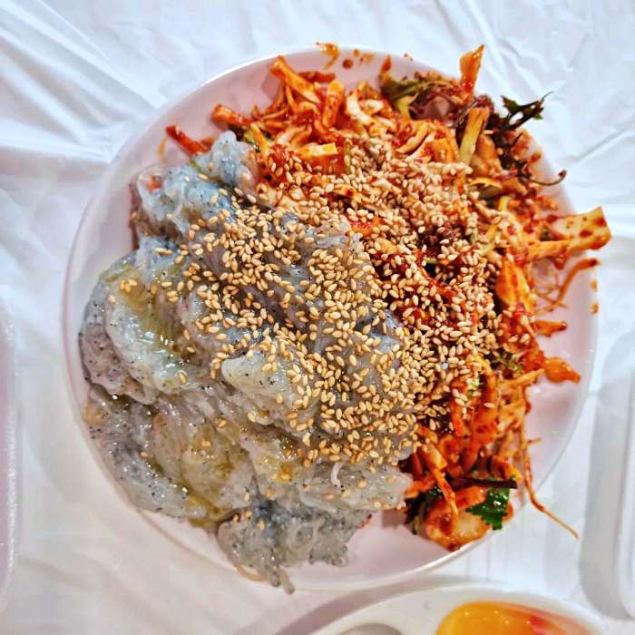 이만기 동네한바퀴 태안 마검포 실치회 맛집