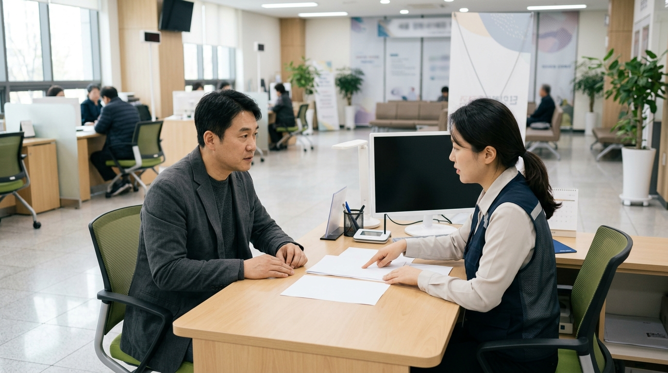 행복복지센터에서 문의