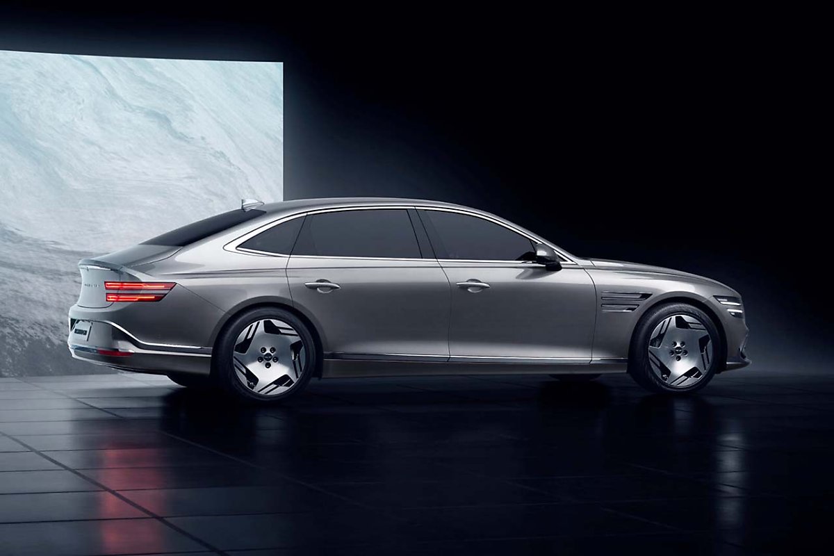 제네시스 G80 전동화모델 롱휠베이스