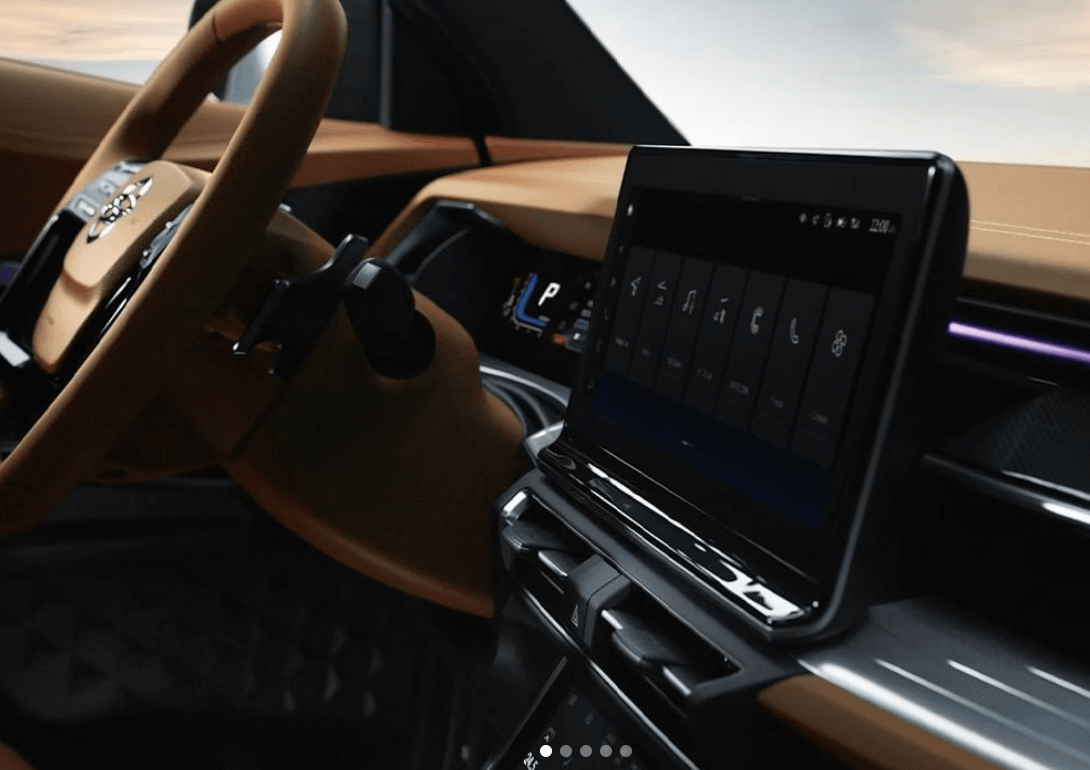 쌍용토레스 네비게이션패널