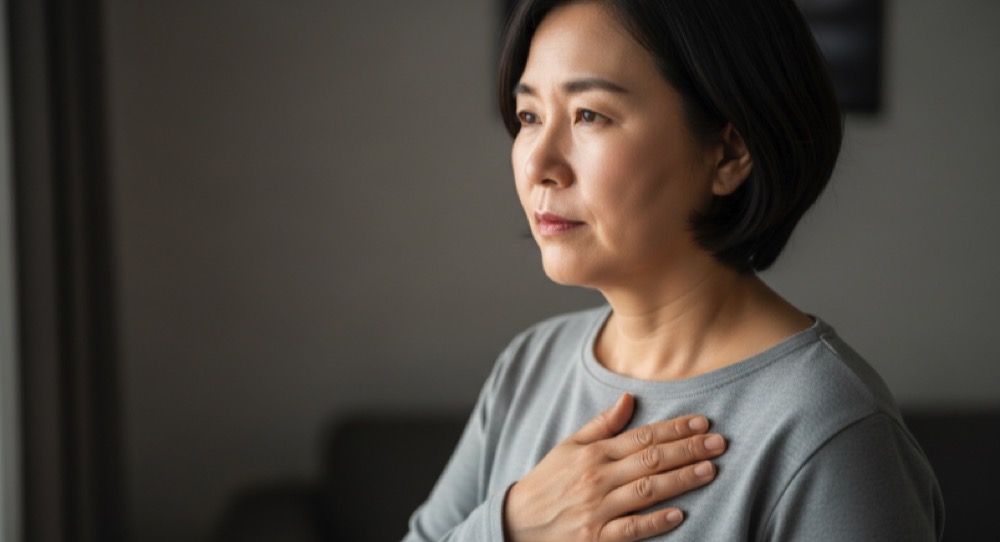 가슴 상태 점검