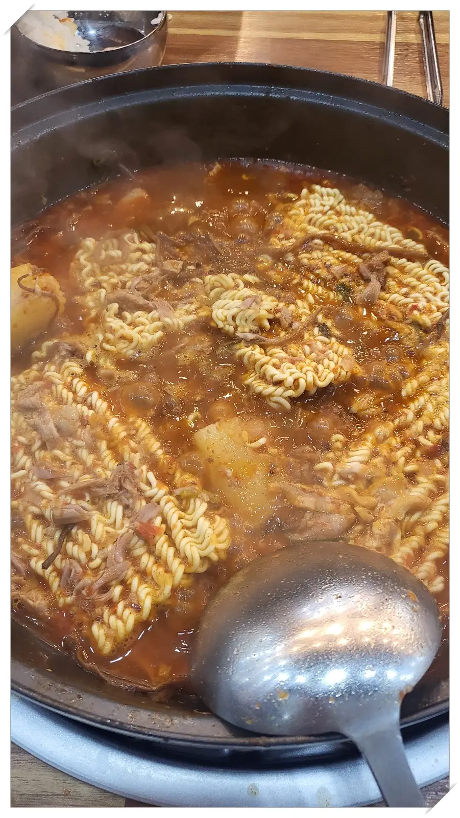 감자탕-라면사리