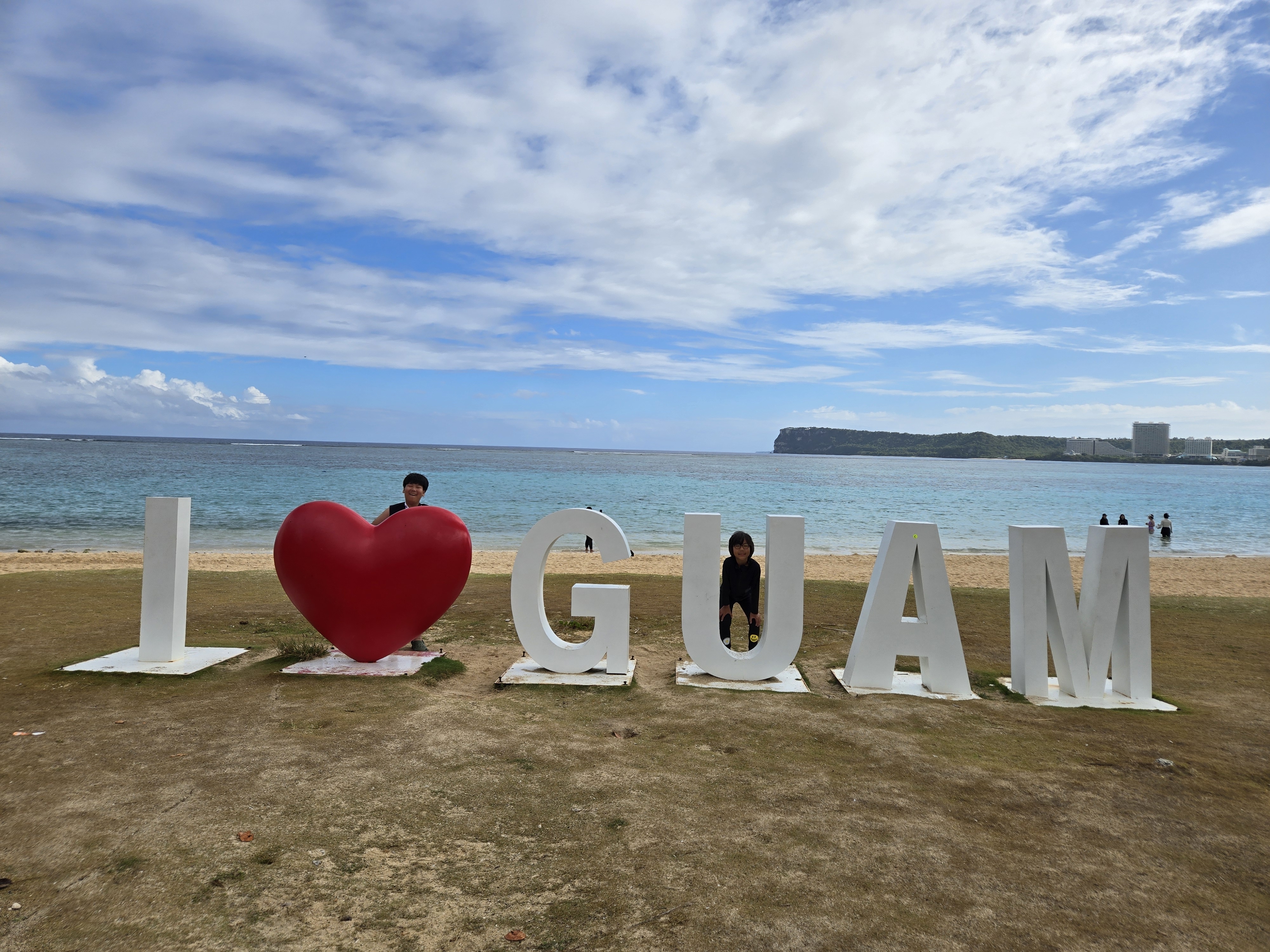 I LOVE GUAM SIGN