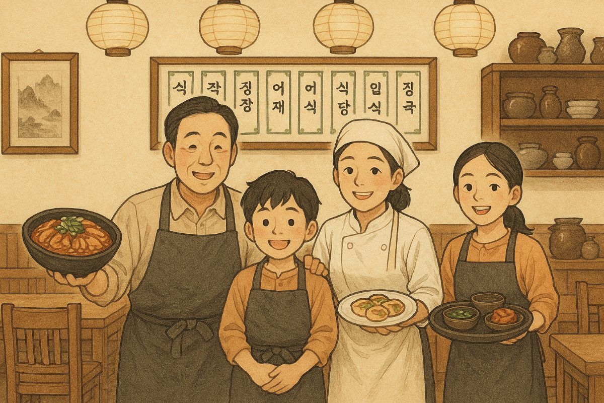 한식당 운영 사장님