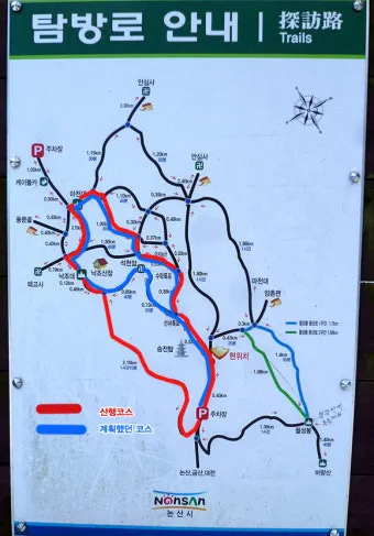 대둔산 등산코스 상세 등산지도와 안전한 산행 팁 2025_4