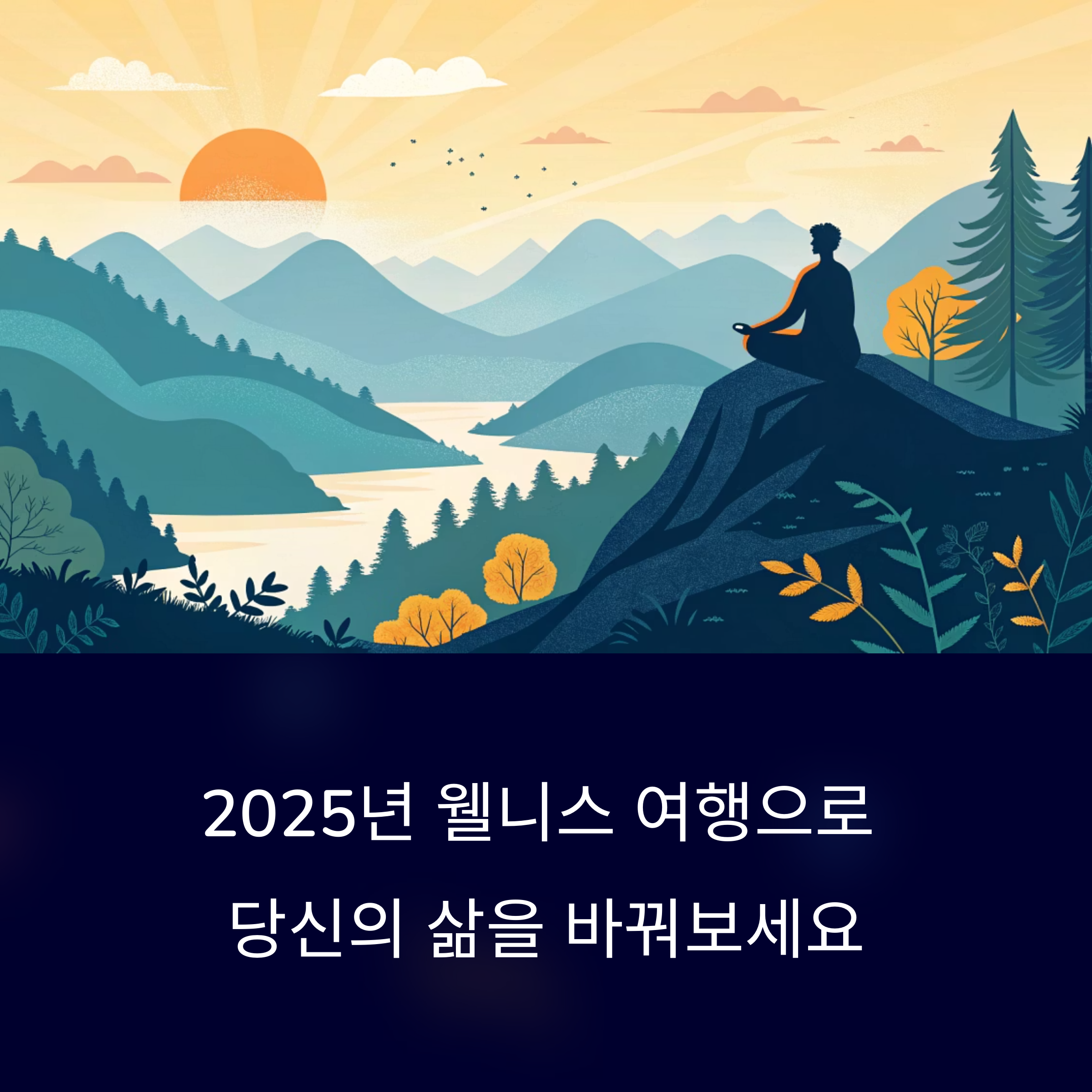 2025년 최신 웰니스 여행 계획 가이드: 건강과 힐링을 위한 최고의 선택