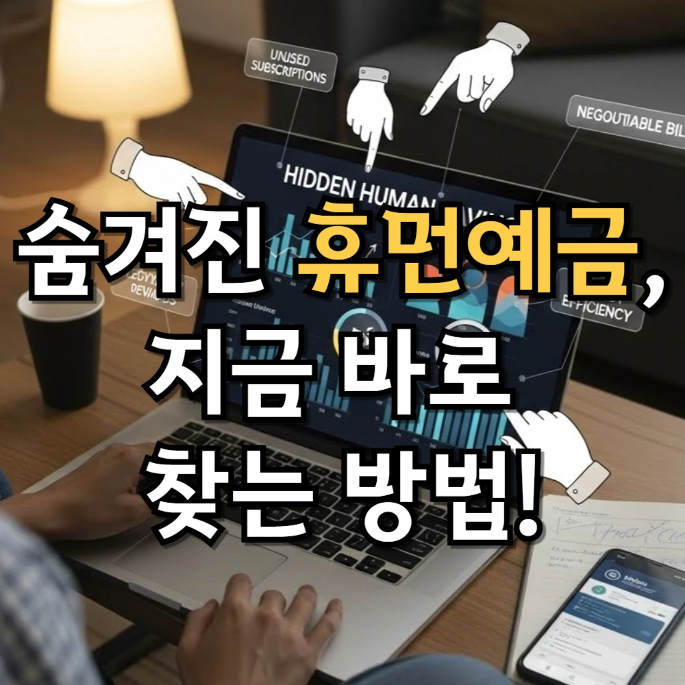 숨겨진 휴먼예금, 지금 바로 찾는 방법!