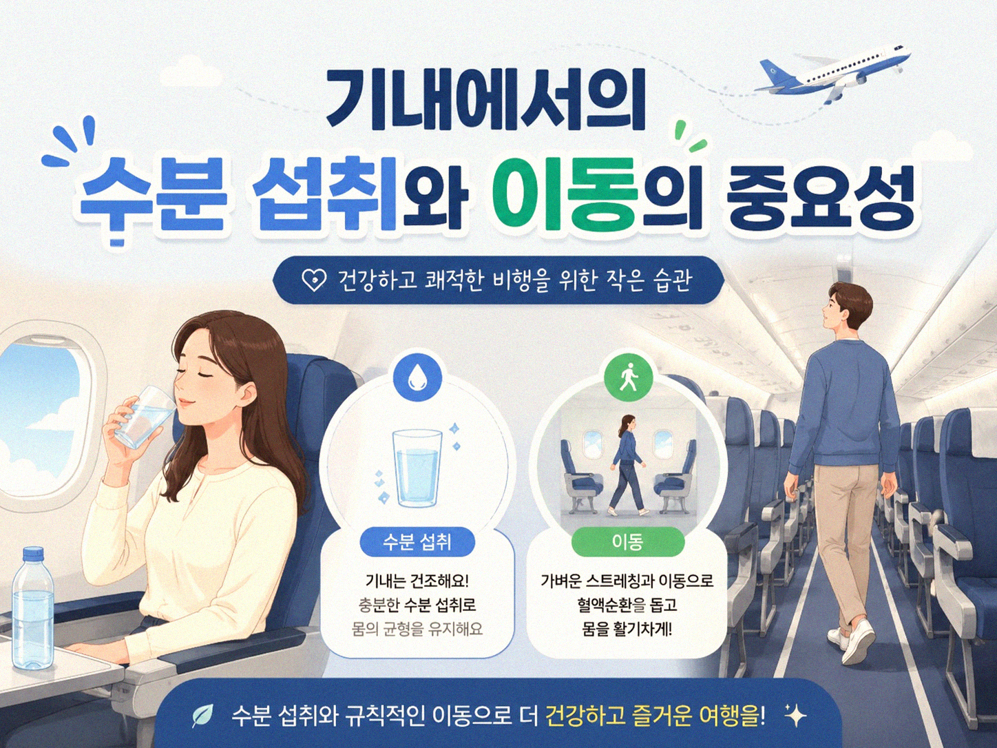 장거리 비행할 때 다리가 붓는 것을 줄이는 현실적인 방법들