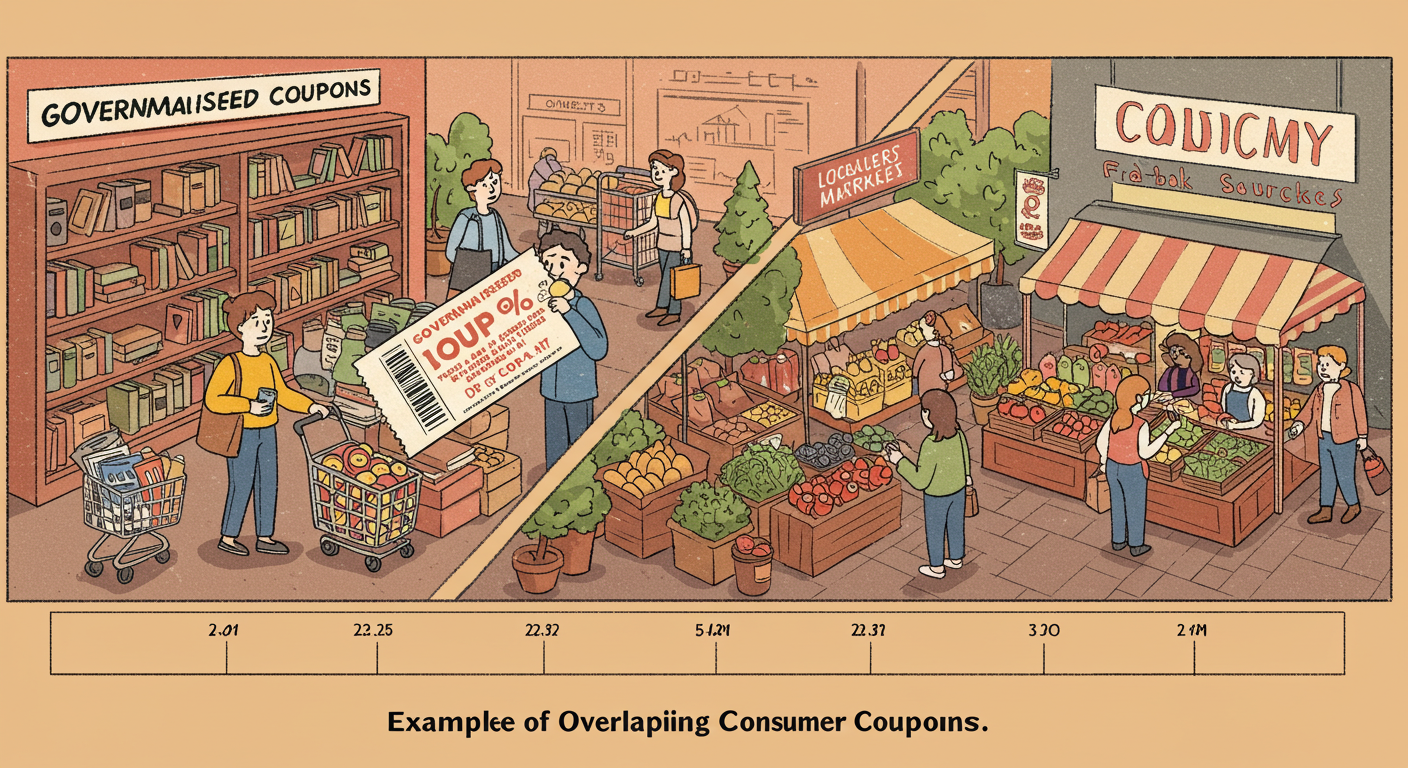 소비쿠폰 중첩 사용 사례 예시