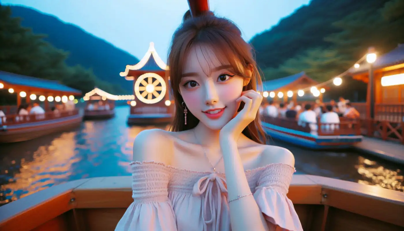 타이베이-여행코스-추천으로-관광하는-여성의-모습