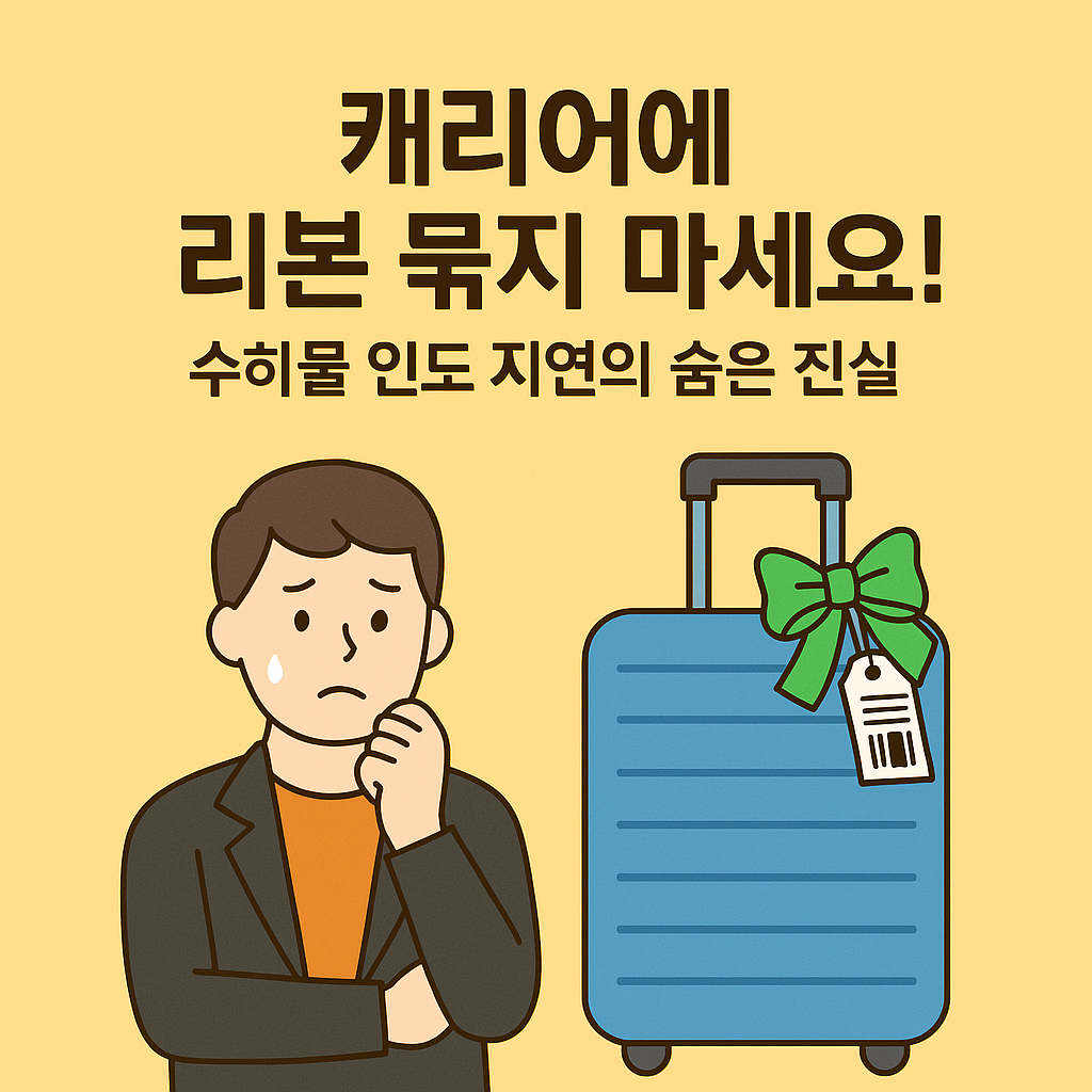 리본과 러기지 태그, 그리고 과거의 수화물 스티커가 미치는 영향은 무엇인가요?