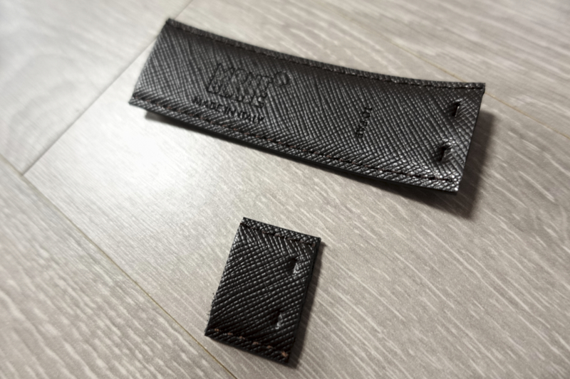 몽블랑 남자벨트 셀프컷팅 잘린로고