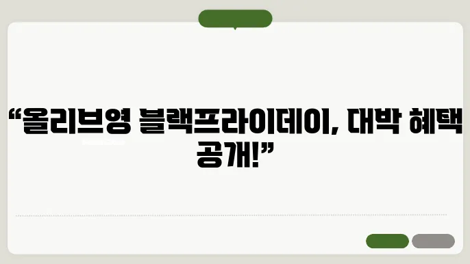 2024 블랙프라이데이 제품 세일 템플릿 예시