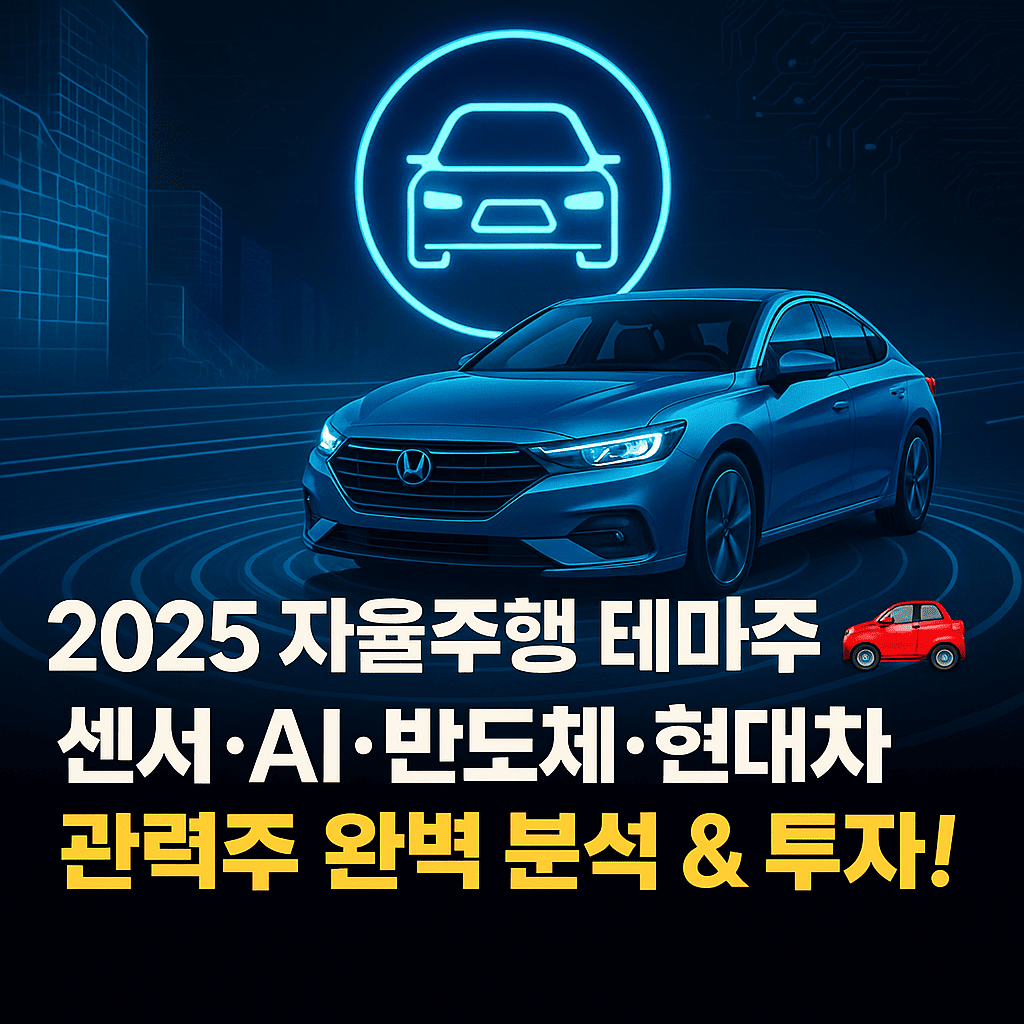 자율주행 대표 이미지