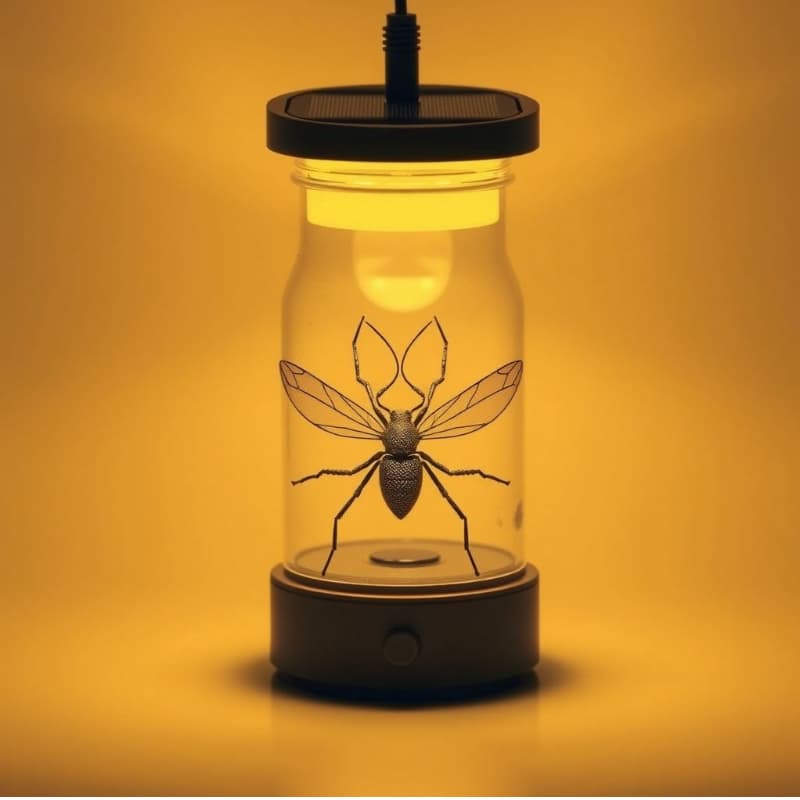 해충을 유인해서 잡는 방제법