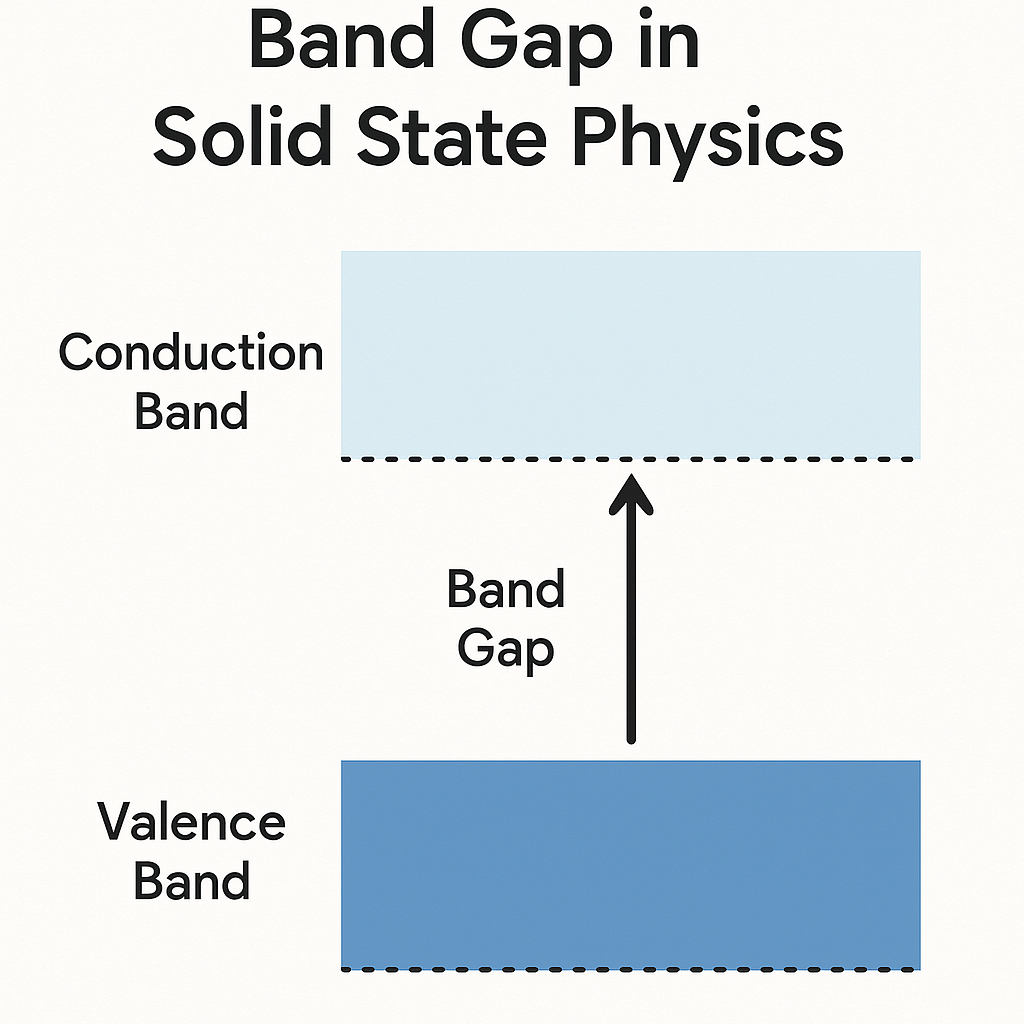 밴드갭 이론 이미지