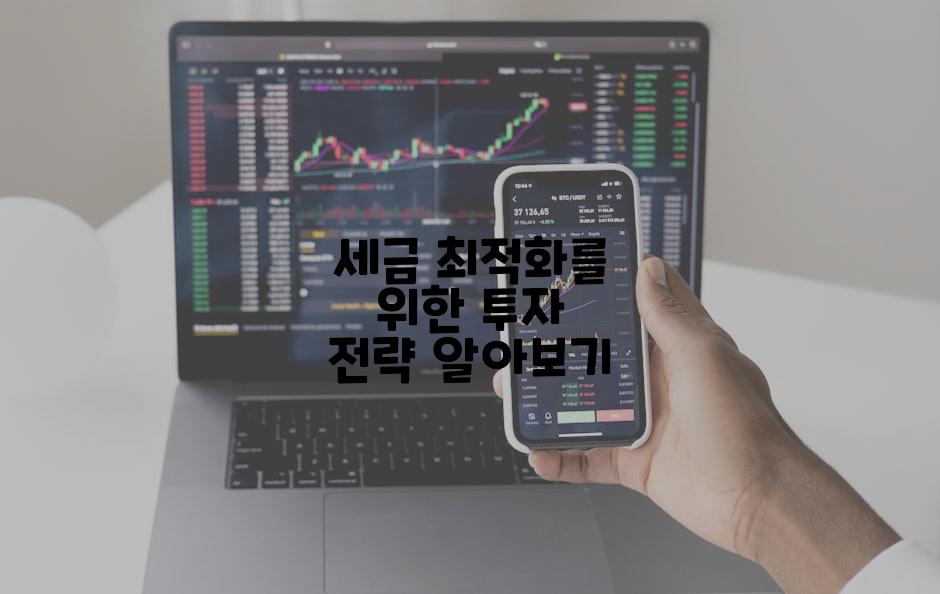 세금 최적화를 위한 투자 전략 알아보기