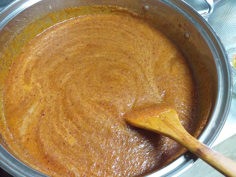 비빔국수 양념장