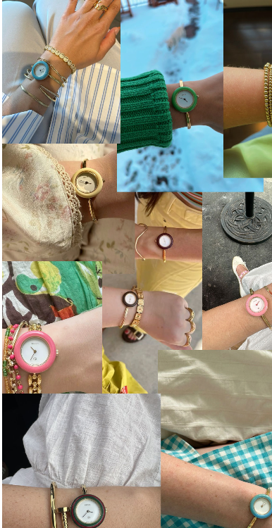 애플워치 호환 스트랩 마그네틱 로즈골그 사러가기