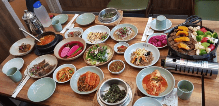 백운호수 맛집 &quot;산나래한정식&quot; 음식사진