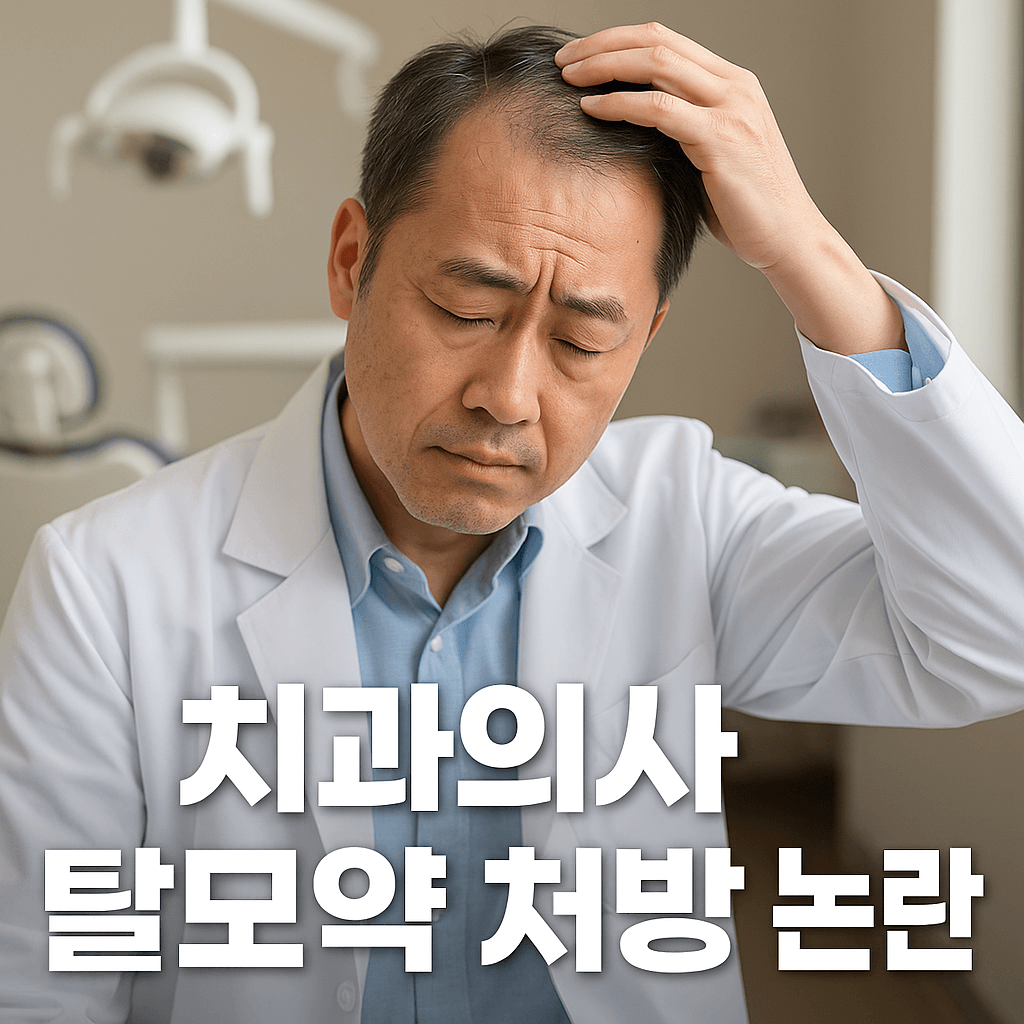 치과의사 탈모약 셀프처방 논란