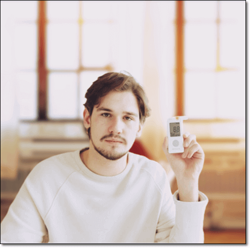 혈당 측정한 당뇨병 환자