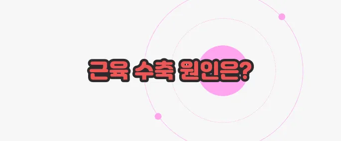 종아리 쥐나는 이유 한 번 정리해볼까요